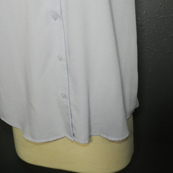 Uniqlo Womens Light Blue Sleeveless Summer Collared Button Down Shirt Size Small - Picture 3 of 9